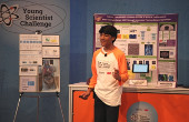 Rishab Jain competing in the 2018 Young Scientist Challenge